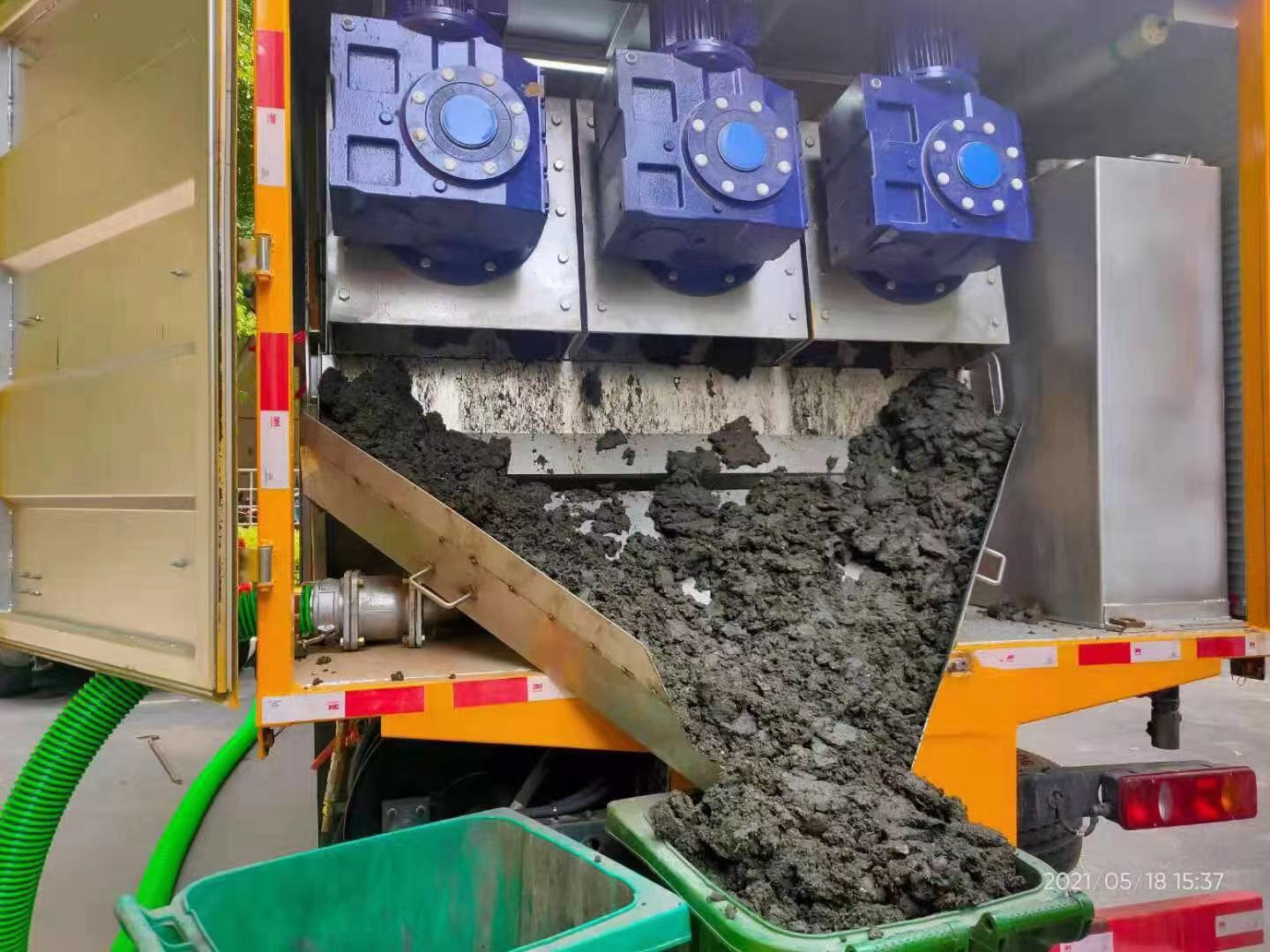 嵩县化粪池清掏城市维护站-泥浆净化干湿分离处理